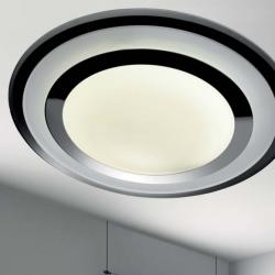 UFO ceiling lamp 230V T5 40W 2700K Glass TRASP