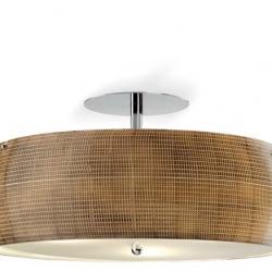 Groove ceiling lamp 3xE27 15W Glass Browne