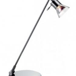 Houston Lampe de table GU10 50w Chrome v.traspar.