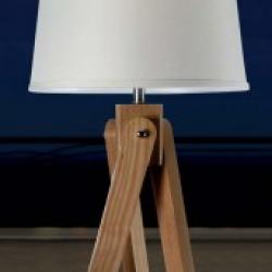 Zaria Lampada da tavolo E27 15W legno