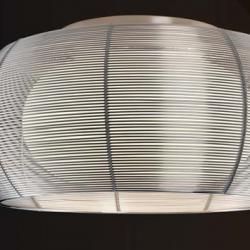 COCOON ceiling lamp 2 E27 15W Aluminium