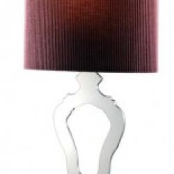 Aurea Table Lamp Chrome porpora E14