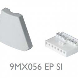 Maxos TL D 9MX056 EP SET SI (2 tapas finales de Carril y 1 conector de alimentación)