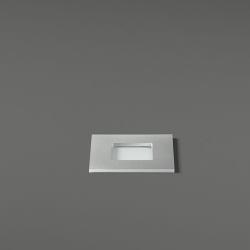 ALU Inground Recessed Square 2,4w 6500K Silver Anodized