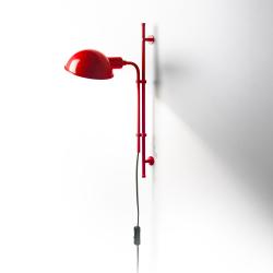 Funiculí­ to Wall Lamp E14 46W Red