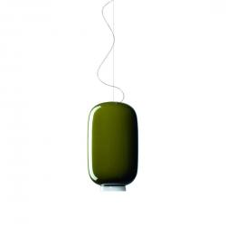 Chouchin 2 Lámpara Colgante 22cm cable 5m sin florón Composición Múltiple Verde