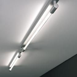 Roof C/W I 160 Wall lamp/ceiling lamp G5 1x49w Aluminium Satin + Dimmer