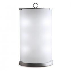 Pirellina Lampe de table Verre grabado 17x8x39cm 4×18W (HA)