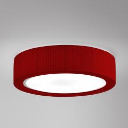 Urban - 37 ceiling lamp E27 46w Chrome-Cinta translucent Roja