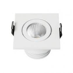 MiniDot Angle Square 5W Recessed white 400 Lm 2700 k