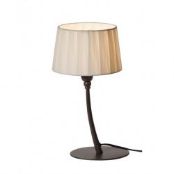 Habitat Table Lamp Structure marrón white lampshade 1xE27 60W