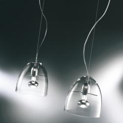 Centra S2 Lámpara Colgante LED 9W - Transparente Cromo