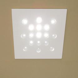 Calc plafonnier Surface LED 17x2,7W - Noir