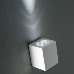 Miniblok W5 luz de parede LED 2,1W - branco mate