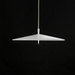 Pla Lámpara Colgante Ø400mm LED 3x7W Lacado Blanco