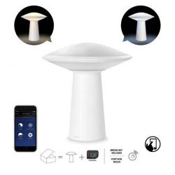 Hue Phoenix - Lámpara De Mesa Conectada, Controlable Vía Smartphone, Luz Cálida O Fría Regulable/programable