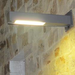 Zenete Wall Lamp L 2x2G11 1x80w - Grey mate