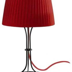 Naomi Table Lamp Large Ø45 E27 205W cable net lampshade Roja