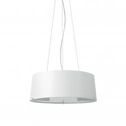 Aitana Pendant Lamp ø75cm metallic lead white lampshade