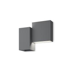 Structural 2602 Gray D1 wall lamp. 1 × LED PLATE 24V 6W