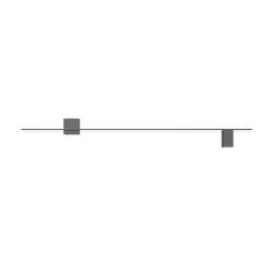 Structural 2612 Gray L2 Wall Lamp. 2 × LED PLATE 24V 6W 