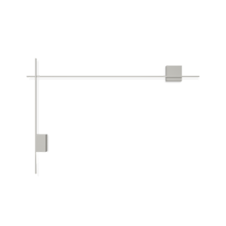 Structural 2615 Gray L2 Wall Lamp. 2 × LED PLATE 24V 6W