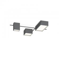 Structural 2645 Gray L2 ceiling lamp. 3 × LED PLATE 24V 9/15/30W