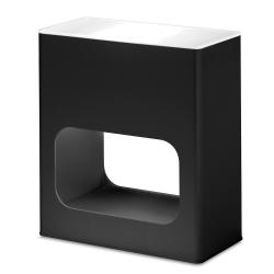 Note Table Lamp Halogen 60w Aluminium Black