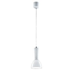 Kone Pendant Lamp E14/60w Glass white