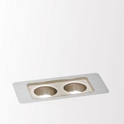 Tactic 2 WW Recessed suelo LED 2x1w 300ºK