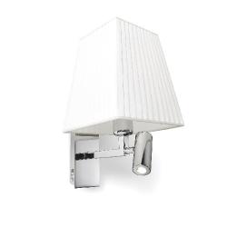 Basic Wall Lamp with white lampshade