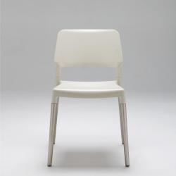 Belloch silla polipropileno y Aluminio (interior y exterior) blanco