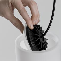Cirio (accesorio) Florón Circular con equipo 37-60W regulación dali - Metálico negro