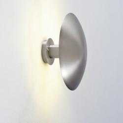 Disco Medium Ø24 cm LED Applique 9W - Struttura e Paralume metálica níquel Satin