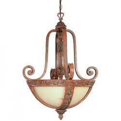 Alhambra Pendant Lamp indoor Alabaster 3xE27 60W
