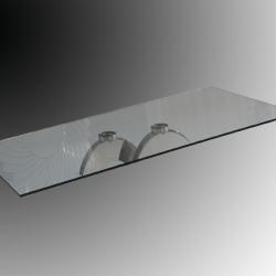 Calima (Accessory) Glass rectangular 160x90cm/10mm
