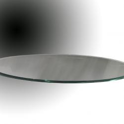 Zubehörteil Glas oval 180x90cm/12mm