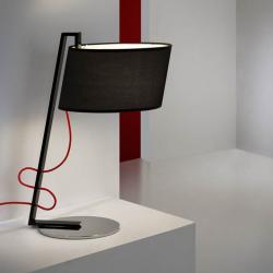 Flow Table Lamp 1L Black Brillo + lampshade black