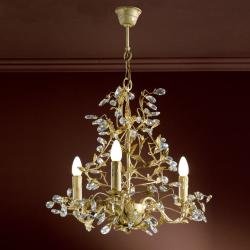 Verdi Pendant Lamp 3L E14 without lampshade Ivory Gold