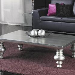 Torna table Centro Silver Leaf