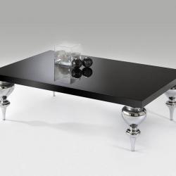 Sophia table rectangulaire noir