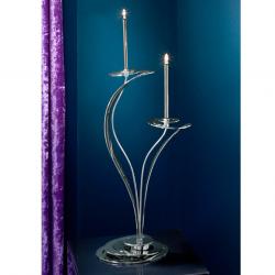 Aire Table Lamp 2L bright chrome