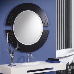 Luxury specchio Rcos Rotonda Nero