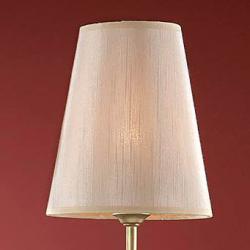Alanis Table Lamp 1L oxide forge + lampshade orange