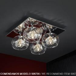 Boreal ceiling lamp 4L
