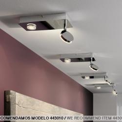 Tera ceiling lamp adjustable 2L LED 7W