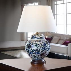 ceramics Table Lamp with lampshade Large