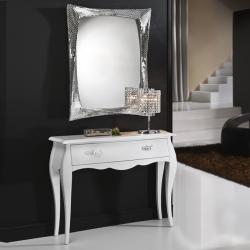 Venecia mueble consola color blanco
