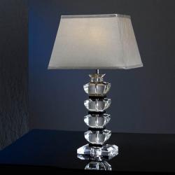 Corinto Lampe de table Verre Grand 1L