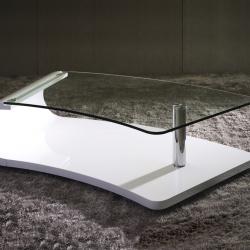 Duna table basse couleur blanc